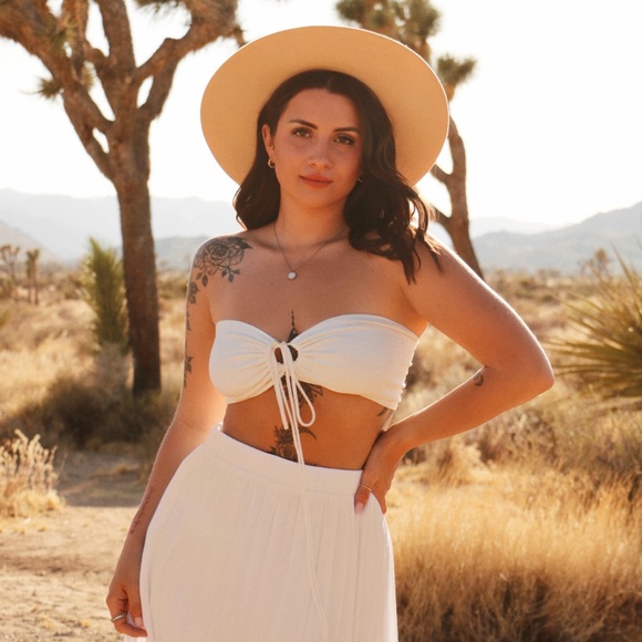 Lack Of Color Seaside Boater Hat - Picture 5 of 8